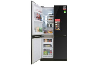 Tủ lạnh Sharp Inverter 605 lít Multi Door SJ-FX688VG-BK