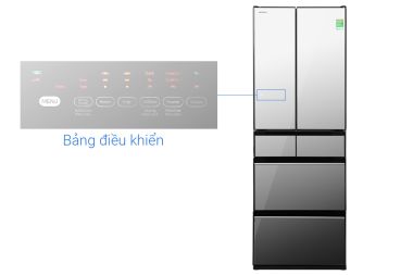 Tủ lạnh Hitachi Inverter 540 lít Multi Door R-HW540RV(X)
