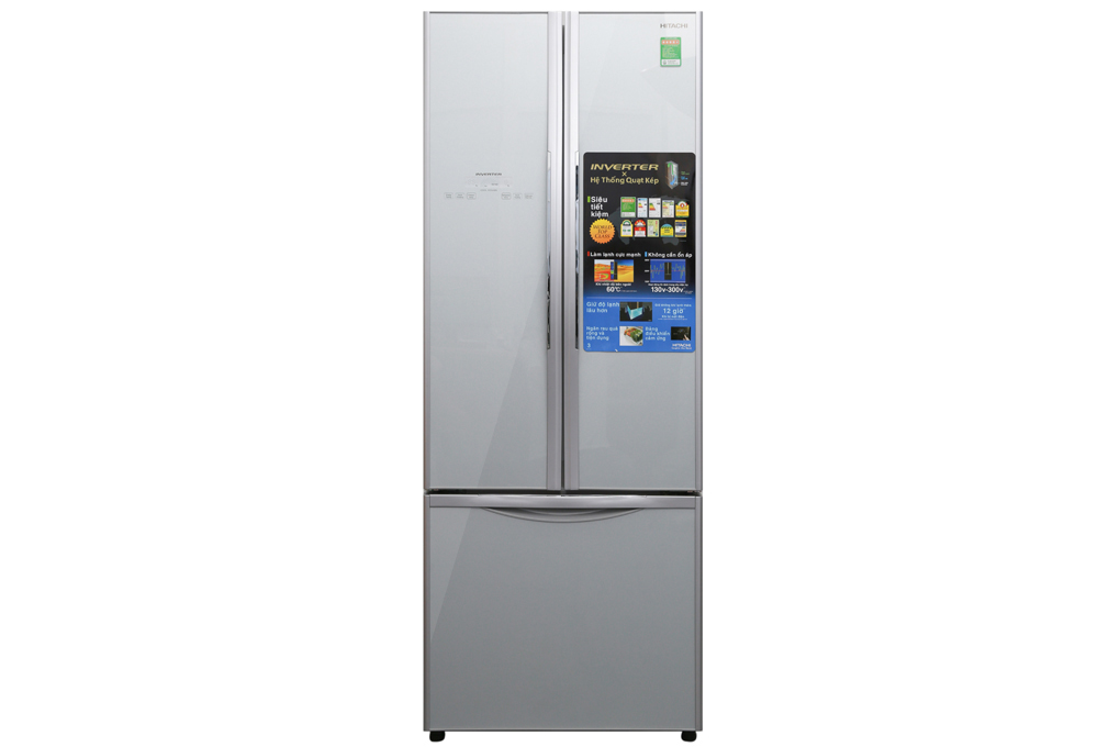 Tủ lạnh Hitachi Inverter 382 lít R-WB475PGV2(GS)